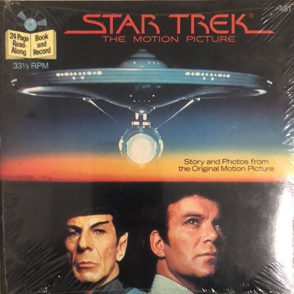 Chuck Riley Star Trek The Motion Picture 7" 33 1/3 '83 *Original Seal Unopened